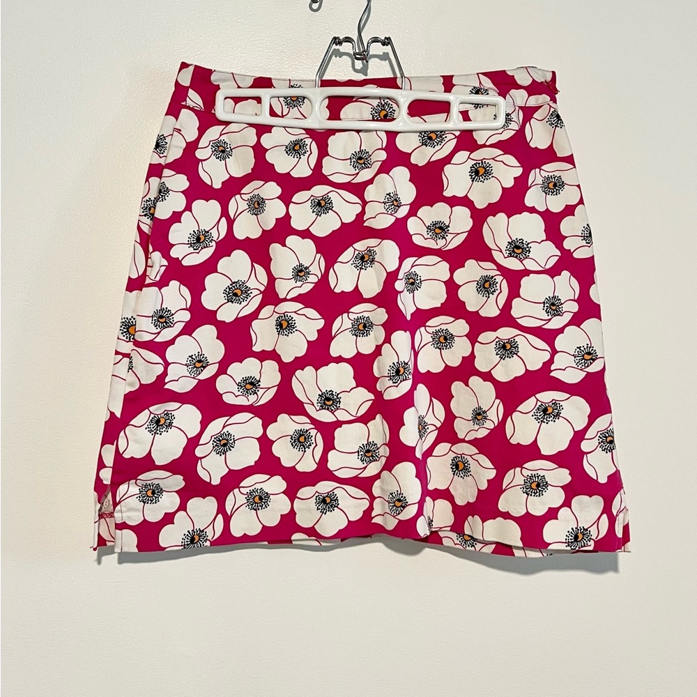 EP Pro Pink and White A-line Mini Skort